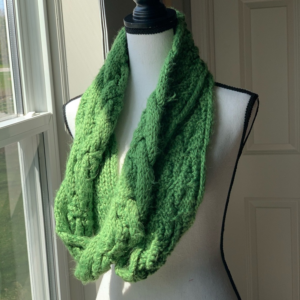 Knitted Infinity Scarf